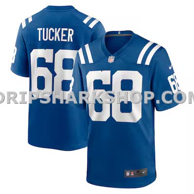 Mens Nike Dalton Tucker Royal Indianapolis Colts Team Game Jersey