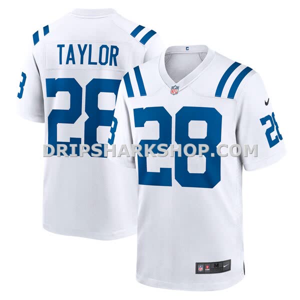 Mens Nike Jonathan Taylor White Indianapolis Colts Player Game Jersey Pi4555000