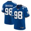 Mens Nike Tony Siragusa Blue Indianapolis Colts Retired Player Alternate Game Jersey