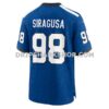 Mens Nike Tony Siragusa Blue Indianapolis Colts Retired Player Alternate Game Jersey