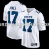 Mens Nike Daniel Jones Tundra White Indianapolis Colts Fashion Game Jersey