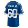Mens Nike Tanor Bortolini Royal Indianapolis Colts Game Jersey