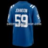 Mens Nike Buddy Johnson Royal Indianapolis Colts Team Game Jersey
