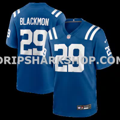 Mens Nike Mekhi Blackmon Royal Indianapolis Colts Team Game Jersey