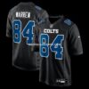 Mens Nike Tyler Warren Carbon Black Indianapolis Colts Fashion Game Jersey