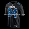 Mens Nike Tyler Warren Carbon Black Indianapolis Colts Fashion Game Jersey