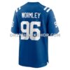 Mens Nike Chris Wormley Royal Indianapolis Colts Team Game Jersey