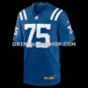 NFL14e908G05-18cbb3 Mens Nike Jalen Travis Royal Indianapolis Colts Team Game Jersey