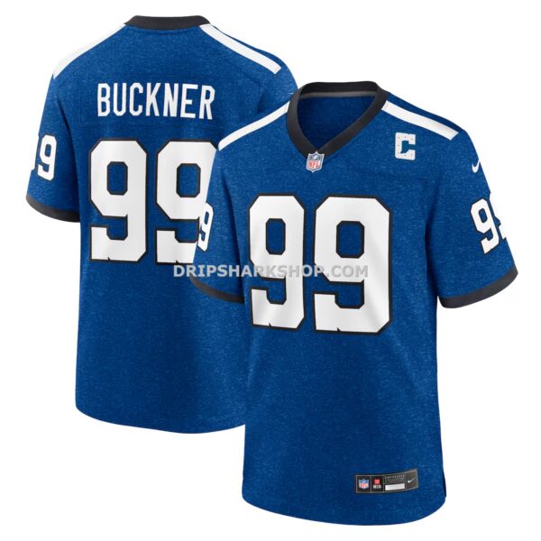 NFL14ed4bG04-a8ef5c Mens Nike Deforest Buckner Blue Indianapolis Colts Alternate Game Jersey