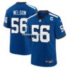 Mens Nike Quenton Nelson Royal Indianapolis Colts Indiana Nights Alternate Game Jersey