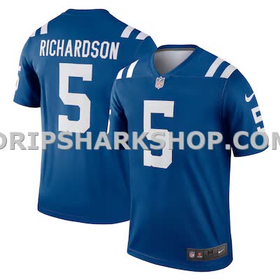 Mens Nike Anthony Richardson Sr Royal Indianapolis Colts Legend Player Performance Top