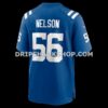 Mens Nike Quenton Nelson Royal Indianapolis Colts Game Player Jersey
