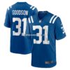 Mens Nike Tyler Goodson Royal Indianapolis Colts Game Jersey