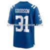Mens Nike Tyler Goodson Royal Indianapolis Colts Game Jersey