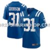 Mens Nike Tyler Goodson Royal Indianapolis Colts Game Jersey