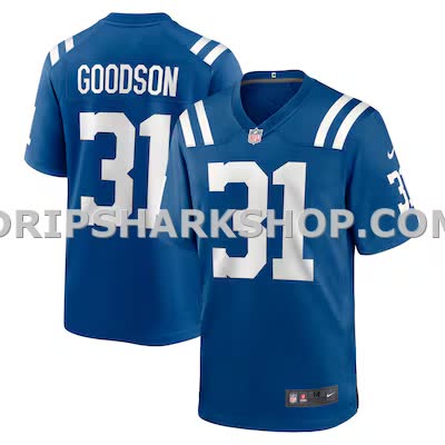 Mens Nike Tyler Goodson Royal Indianapolis Colts Game Jersey
