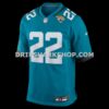 Mens Nike Jarrian Jones Teal Jacksonville Jaguars Team Game Jersey