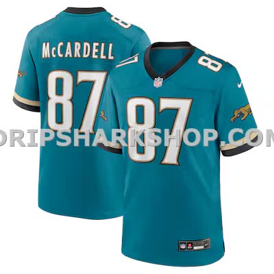 Mens Nike Keenan Mccardell Teal Jacksonville Jaguars Retired Player Alternate Game Jersey