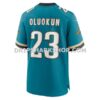 Mens Nike Foye Oluokun Teal Jacksonville Jaguars Prowler Throwback Player Game Jersey