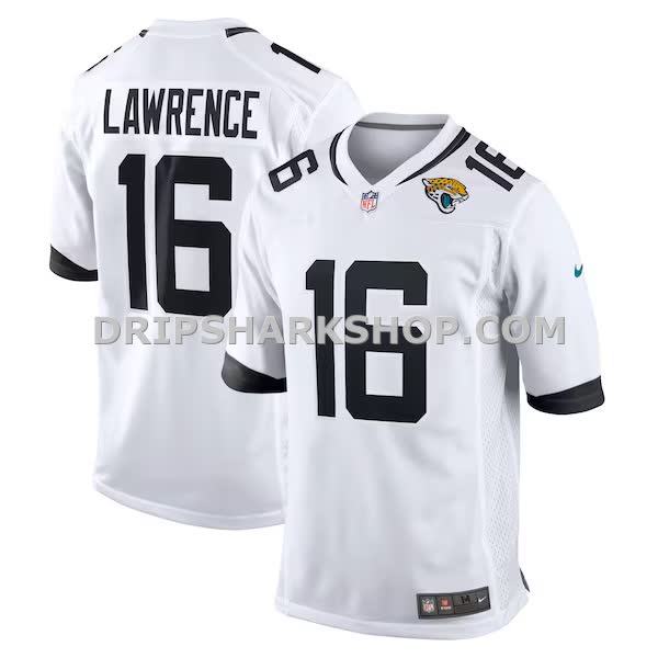 Mens Nike Trevor Lawrence White Jacksonville Jaguars White Game Jersey Pi4301000
