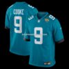 Mens Nike Logan Cooke Teal Jacksonville Jaguars Game Jersey