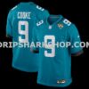 Mens Nike Logan Cooke Teal Jacksonville Jaguars Game Jersey