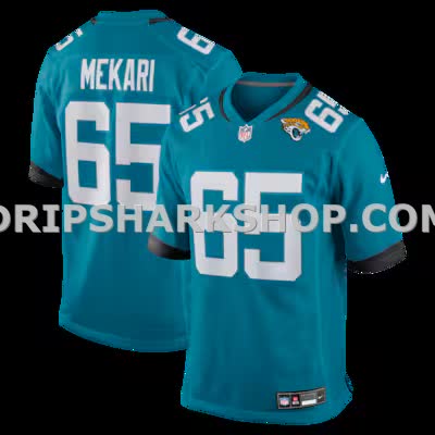 Mens Nike Patrick Mekari Teal Jacksonville Jaguars Team Game Jersey