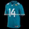 Mens Nike Nick Mullens Teal Jacksonville Jaguars Team Game Jersey