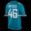 NFL153fbfG06-3afcaa Mens Nike Ross Matiscik Teal Jacksonville Jaguars Game Jersey
