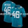 NFL153fbfM01-58e35b Mens Nike Ross Matiscik Teal Jacksonville Jaguars Game Jersey