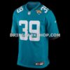 NFL15412dG05-6861a8 Mens Nike Cam Little Teal Jacksonville Jaguars Team Game Jersey