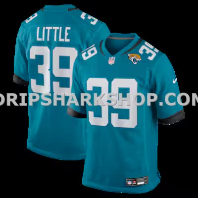 Mens Nike Cam Little Teal Jacksonville Jaguars Team Game Jersey