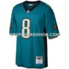 Mens Mitchell And Ness Mark Brunell Teal Jacksonville Jaguars Legacy Replica Jersey Pi3604000