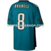 Mens Mitchell And Ness Mark Brunell Teal Jacksonville Jaguars Legacy Replica Jersey Pi3604000