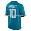 Mens Nike Carter Bradley Teal Jacksonville Jaguars Team Game Jersey