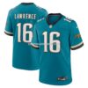 Mens Nike Trevor Lawrence Teal Jacksonville Jaguars Prowler Throwback Player Game Jersey