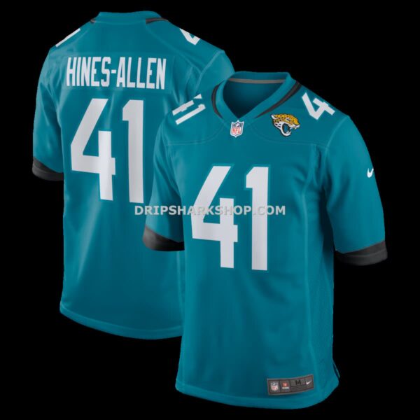 NFL154ce8G04-1d4a8f Mens Nike Josh Hines Allen Teal Jacksonville Jaguars Player Game Jersey