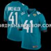 NFL154ce8M01-99b254 Mens Nike Josh Hines Allen Teal Jacksonville Jaguars Player Game Jersey