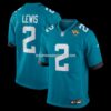 Mens Nike Jourdan Lewis Teal Jacksonville Jaguars Team Game Jersey