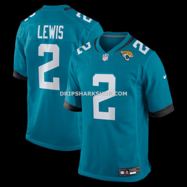 Mens Nike Jourdan Lewis Teal Jacksonville Jaguars Team Game Jersey