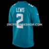 Mens Nike Jourdan Lewis Teal Jacksonville Jaguars Team Game Jersey