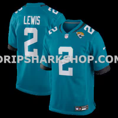 Mens Nike Jourdan Lewis Teal Jacksonville Jaguars Team Game Jersey