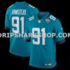 Mens Nike Arik Armstead Teal Jacksonville Jaguars Team Game Jersey