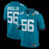 Mens Nike Yasir Abdullah Teal Jacksonville Jaguars Team Game Jersey