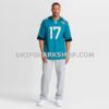 Mens Nike Tim Patrick Teal Jacksonville Jaguars Team Game Jersey