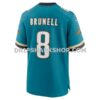 Mens Nike Mark Brunell Teal Jacksonville Jaguars Retired Player Alternate Game Jersey
