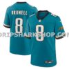 Mens Nike Mark Brunell Teal Jacksonville Jaguars Retired Player Alternate Game Jersey