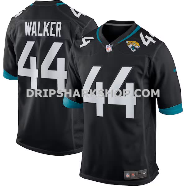 Mens Nike Travon Walker Black Jacksonville Jaguars Player Game Jersey Pi4871000