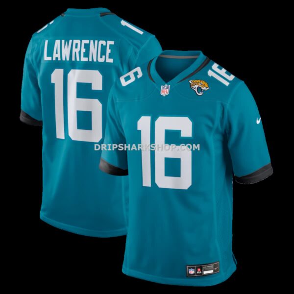 Mens Nike Trevor Lawrence Teal Jacksonville Jaguars Home Game Jersey