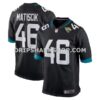 NFL1576e3M01-fdc326 Mens Nike Ross Matiscik Black Jacksonville Jaguars Alternate Game Jersey Pi4061000